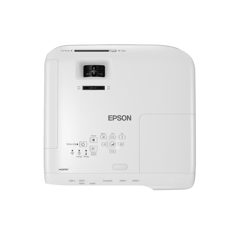 Epson EB-FH52 4000 ANSI Lumens Standard Data Projector White V11H978040