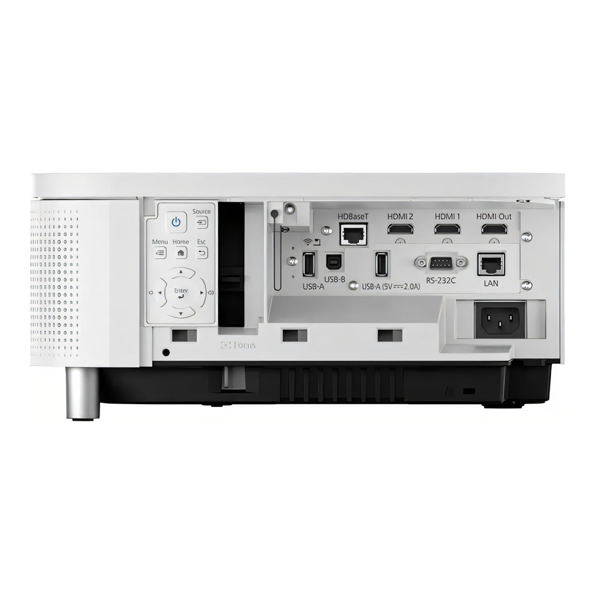 Epson EB-810E Data Projector FHD 4K Enhancement 5000 ANSI lumens Super Ultra Short Throw 3LCD 1920x1080 Projector White V11HA99080