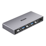 Unitek 4-port 5Gbps DP KVM Switch V1310AGY01-UK