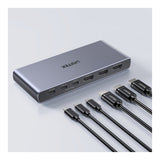 Unitek 4K 60Hz HDMI/USB-C 4-In 1-Out Switch V1313AGY01-US