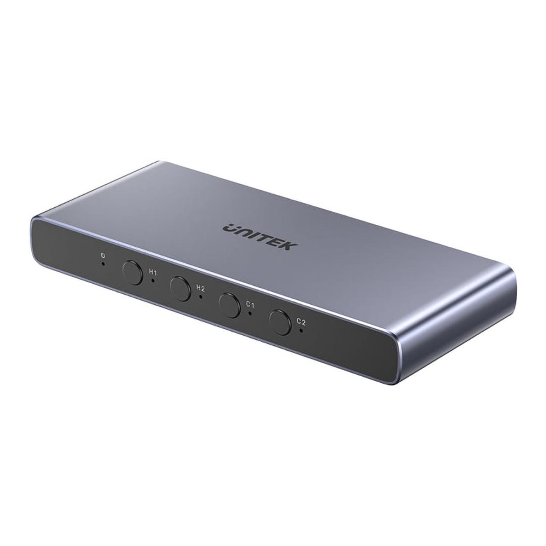 Unitek 4K 60Hz HDMI/USB-C 4-In 1-Out Switch V1313AGY01-US