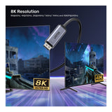 Unitek 8K Type-C to DisplayPort Bidirectional Cable 1.8m V1423DGY01