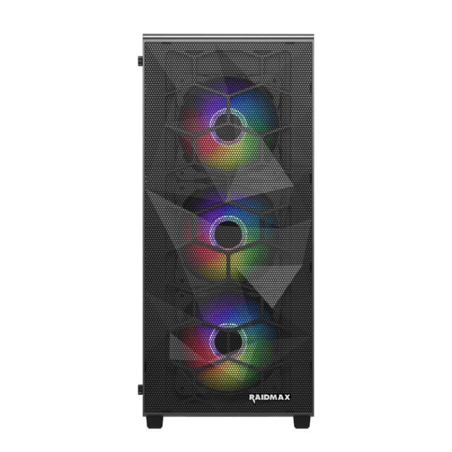 Raidmax V151TBS ATX Mid-Tower Gaming Chassis - Black