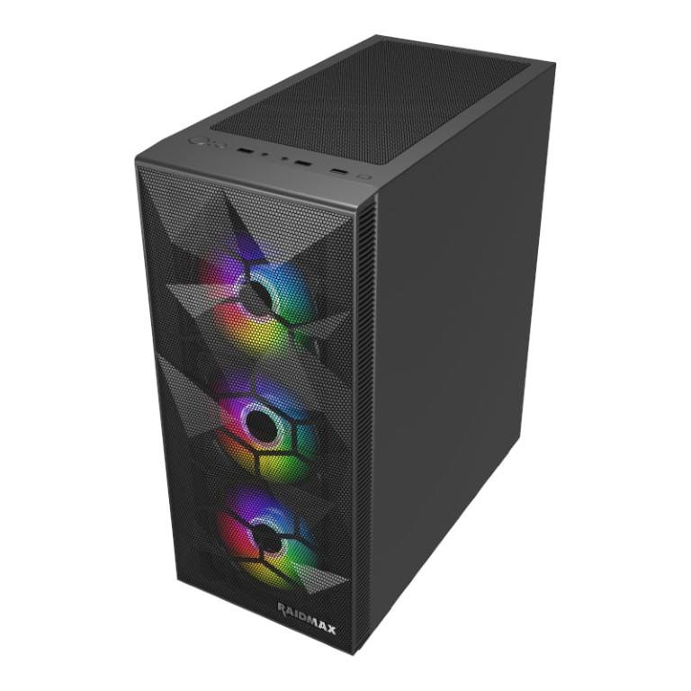 Raidmax V151TBS ATX Mid-Tower Gaming Chassis - Black
