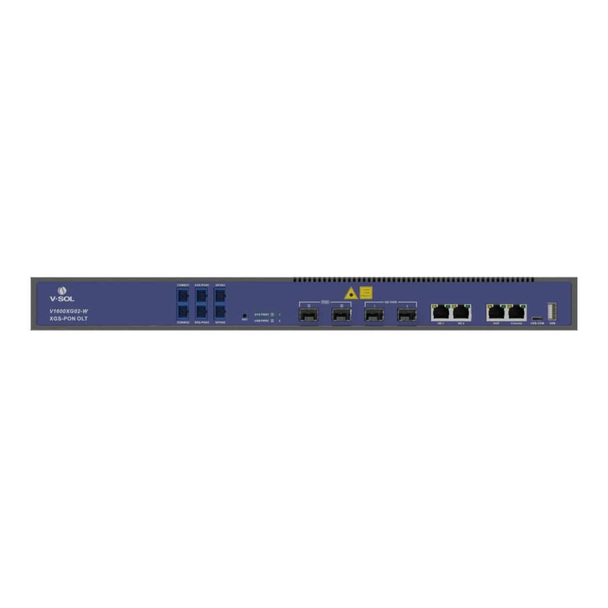 V-SOL V1600XG02-W 2-port XG/XGS PON OLT with built-in WDM