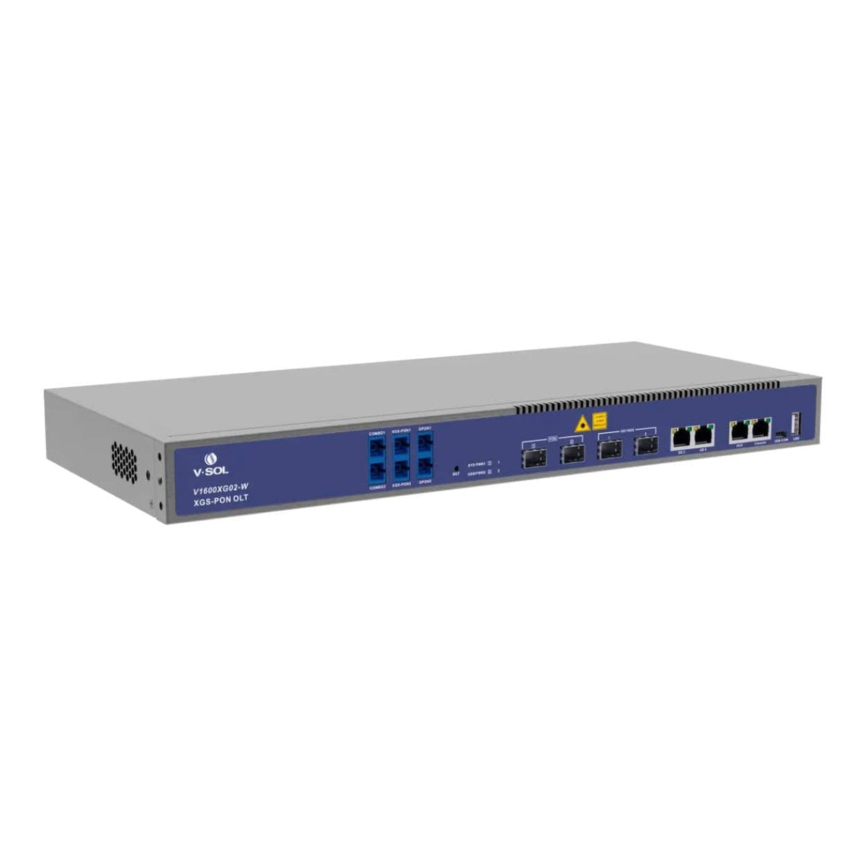 V-SOL V1600XG02-W 2-port XG/XGS PON OLT with built-in WDM