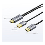 Unitek 4K HDMI to DisplayPort Cable 1.8m V1714AGY01