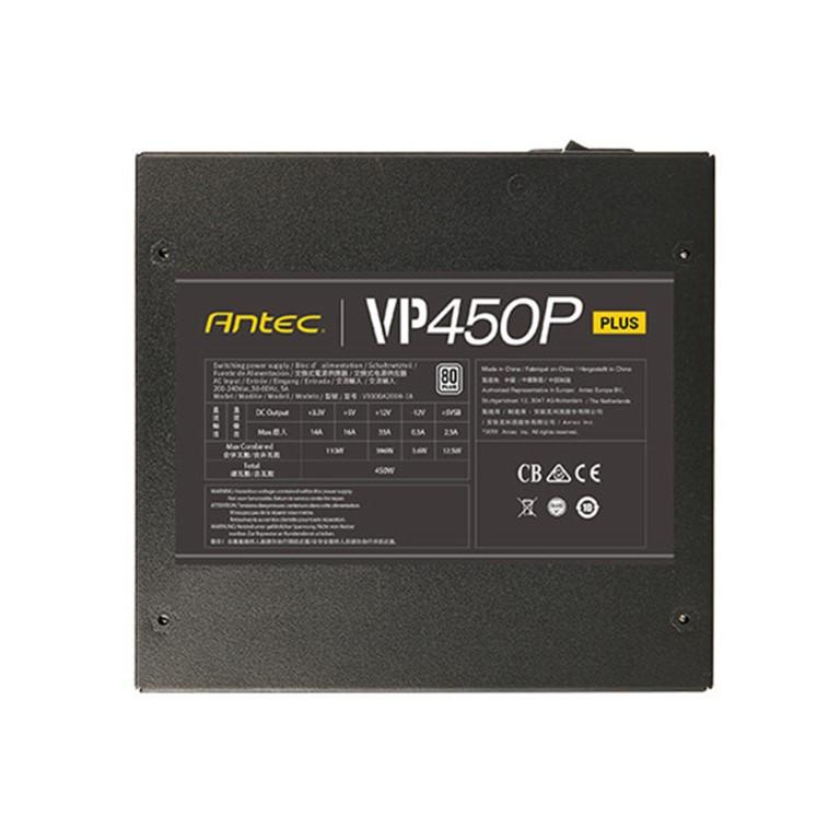 Antec VP450P Plus 450W 80 PLUS Standard Non-Modular PSU V3000A200H-18