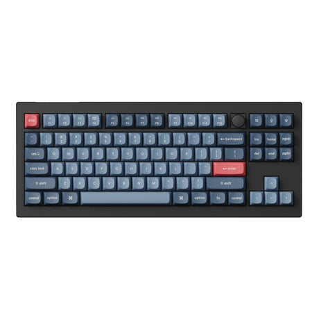 Keychron V3 Max Wireless Custom Mechanical Keyboard Red Switch Carbon Black V3M-D1