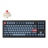 Keychron V3 Max Wireless Custom Mechanical Keyboard Red Switch Carbon Black V3M-D1
