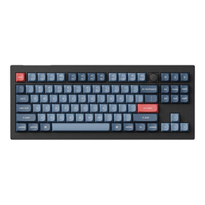 Keychron V3 Max QMK/VIA 80 Wireless Custom Brown Switch Mechanical Keyboard - Carbon Black V3M-D3