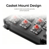 Keychron V3 Max QMK/VIA 80 Wireless Custom Brown Switch Mechanical Keyboard - Carbon Black V3M-D3