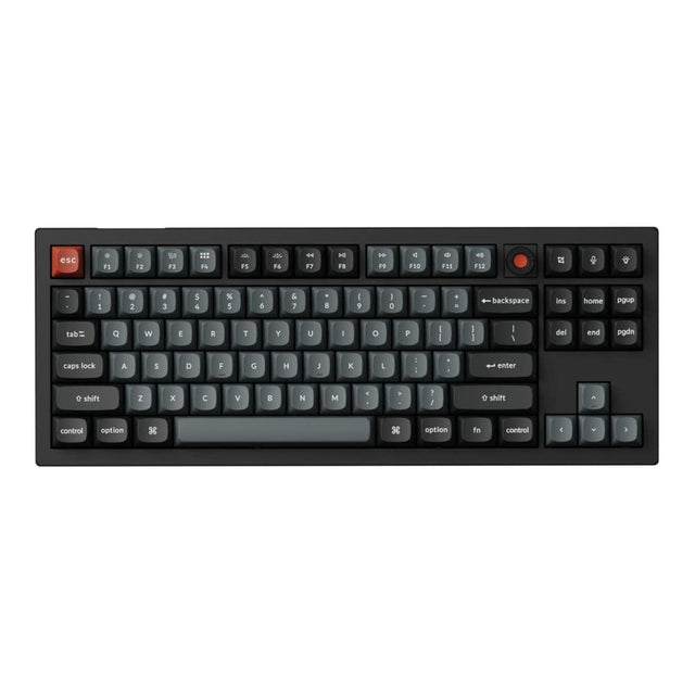 Keychron V3 Ultra 80 8K Red Switch RGB Wireless Mechanical Keyboard - Black V3U-D1