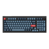 Keychron V5 Max QMK/VIA Wireless Custom Keyboard Black with Red Switches V5M-D1