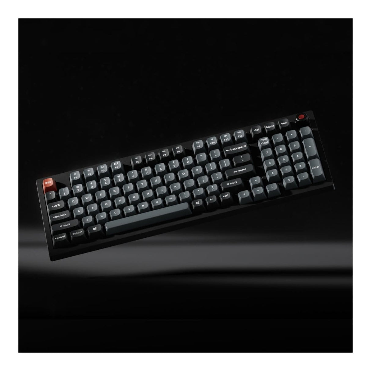 Keychron V5 Ultra 8K Red Switch Hot-Swap Silk POM RGB Wireless Keyboard V5U-D1