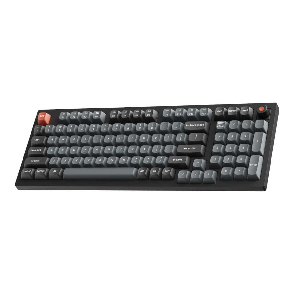 Keychron V5 Ultra 8K Red Switch Hot-Swap Silk POM RGB Wireless Keyboard V5U-D1