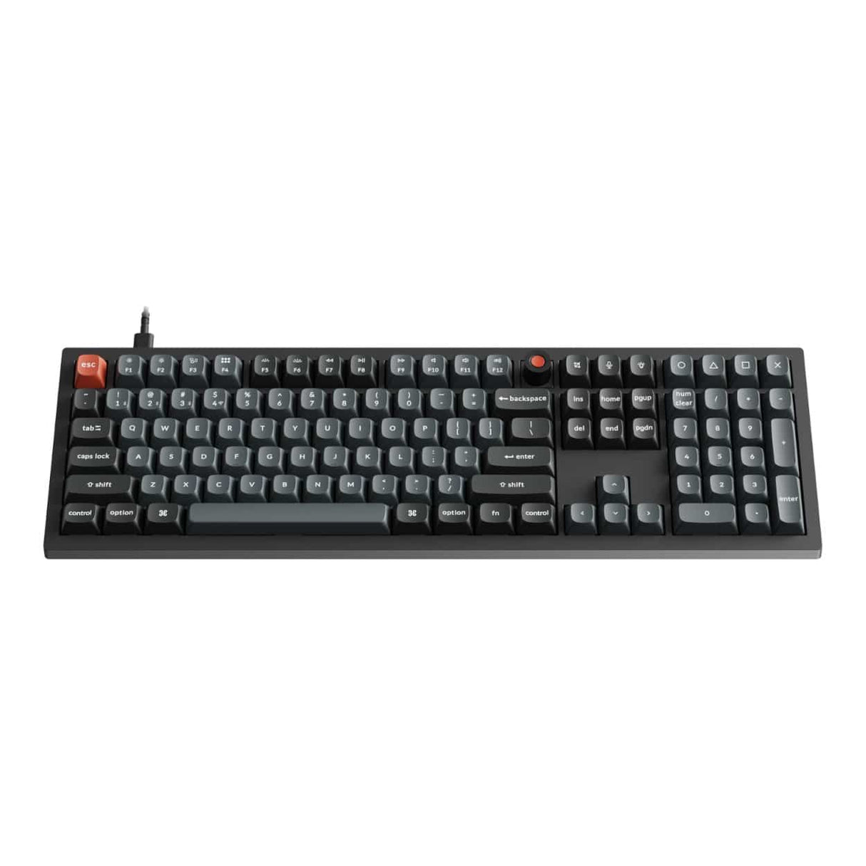 KeyChron V6 Ultra 100 8K Red Switch Gateron Jupiter RGB Wireless Mechanical Keyboard V6U-D1