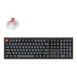 KeyChron V6 Ultra 100 8K Red Switch Gateron Jupiter RGB Wireless Mechanical Keyboard V6U-D1