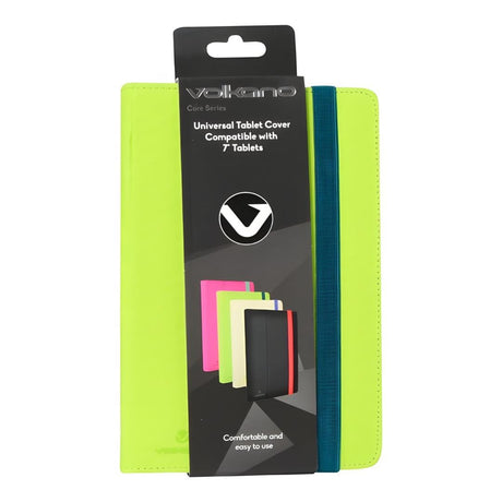Volkano 7-inch Core Series Tablet Cover Green VB-312-GR