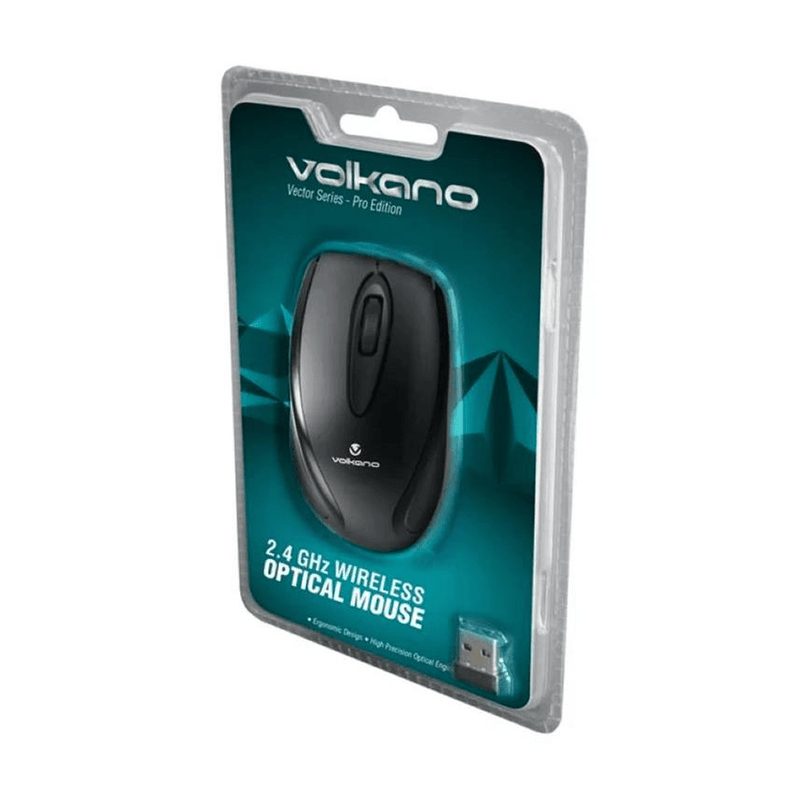 Volkano Vector Pro Series Wireless Mouse Black VB-VS604-BLK(V2)