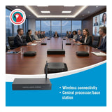 Parrot VC0006 Wireless Audio Conferencing System with 4 Microphones & Processor