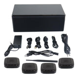 Parrot Wireless Audio Conferencing System with 4 Microphones, Processor and Loudspeaker VC0007