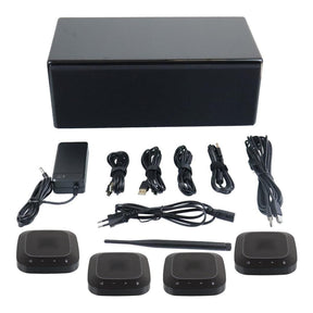 Parrot Wireless Audio Conferencing System with 4 Microphones, Processor and Loudspeaker VC0007