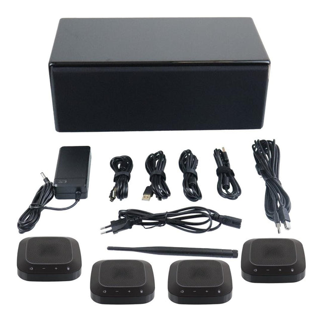 Parrot Wireless Audio Conferencing System with 4 Microphones, Processor and Loudspeaker VC0007