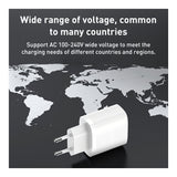 VIPLATINA VC12 1m 20W USB-C and QC 18W USB-A GaN Charger