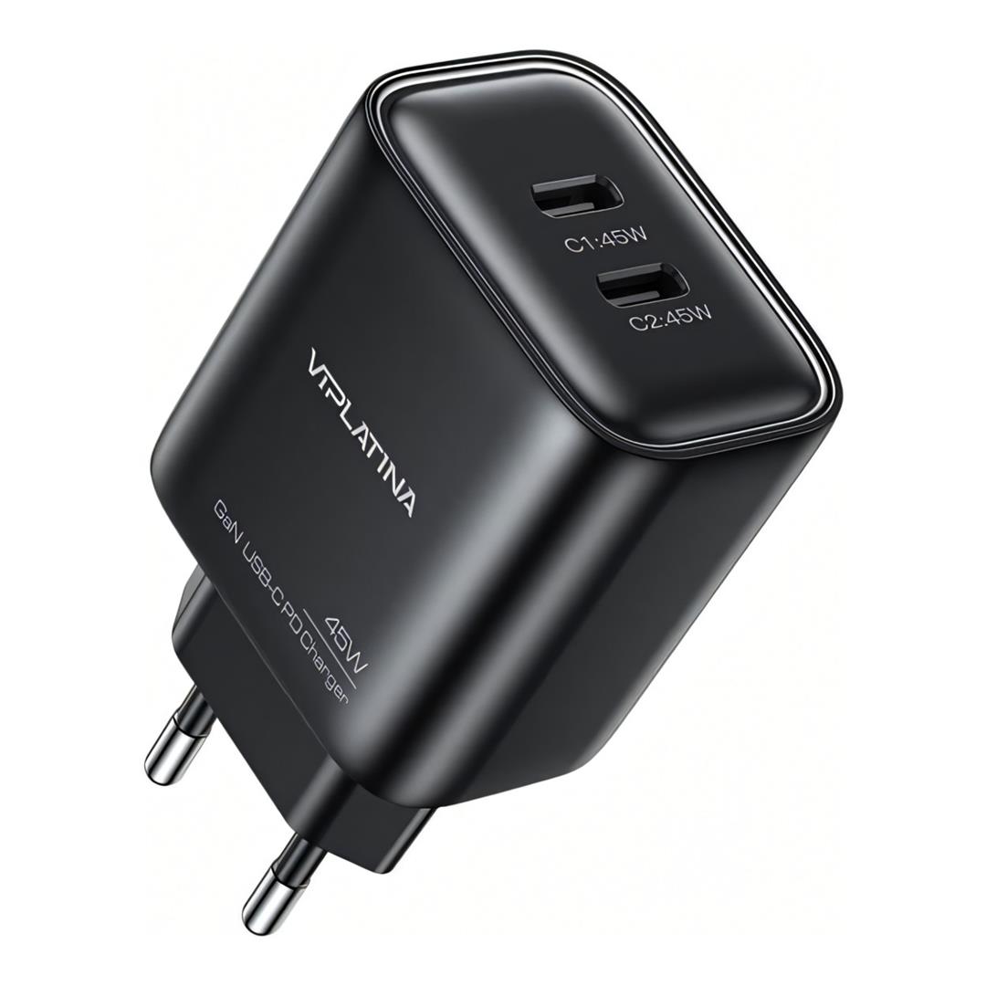 VIPLATINA VC58 45W Dual USB-C GaN Charger