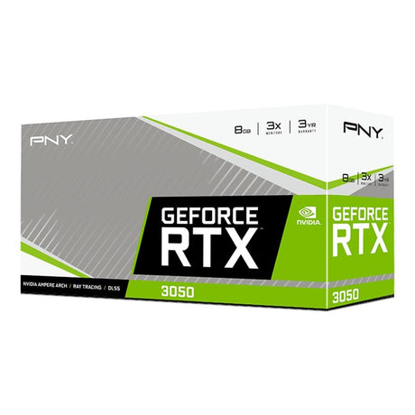 PNY GeForce RTX 3050 8GB GDDR6 VERTO Dual Fan Graphics Card VCG30518DFBPB1