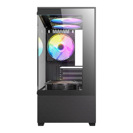 Antec VCX100M RGB Elite ATX Mini-Tower Gaming PC Case Black