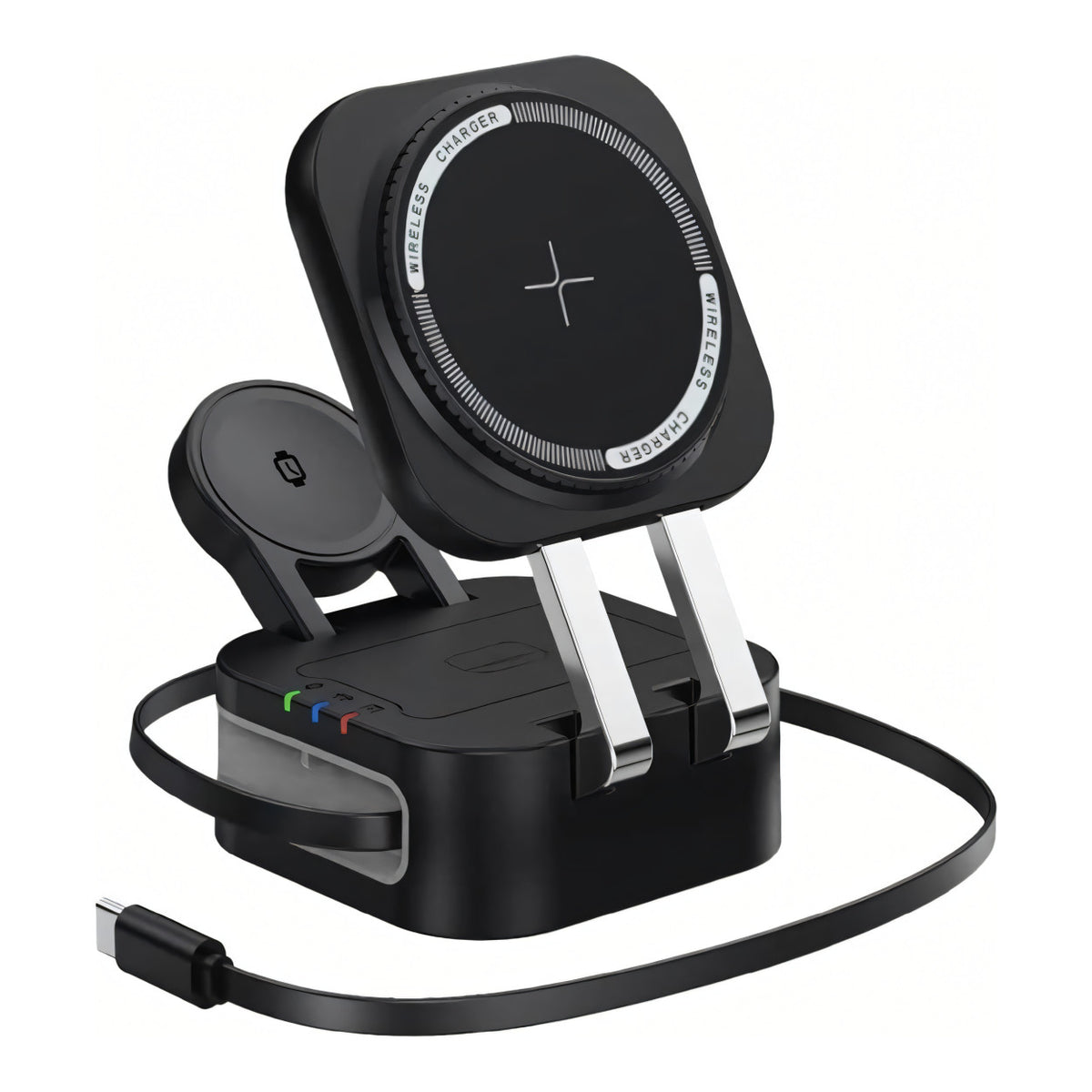 VIPLATINA VD12 3-in-1 Foldable Wireless Charging Stand