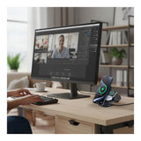 VIPLATINA VD12 3-in-1 Foldable Wireless Charging Stand