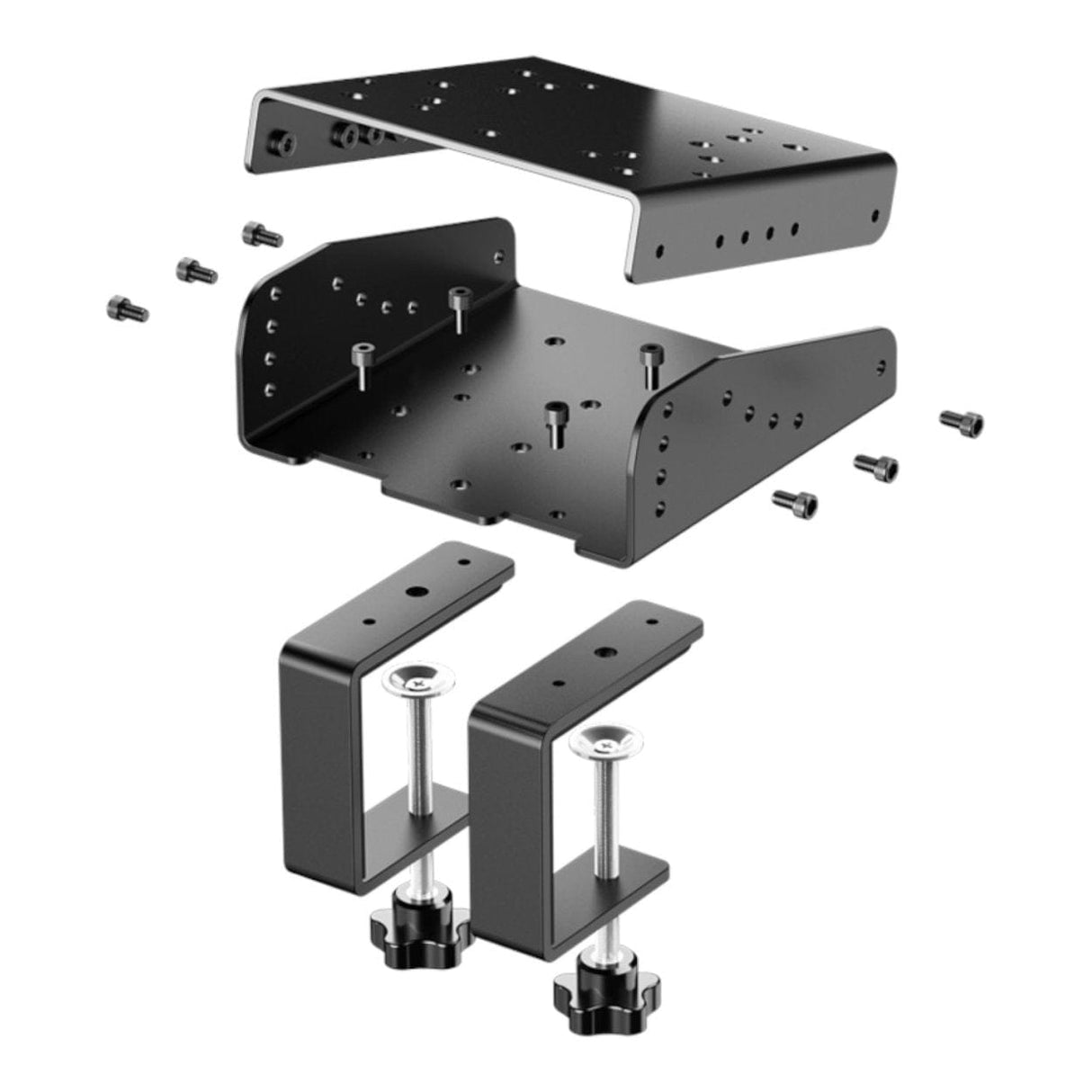 PXN VD6 Direct Drive Sim Racing Wheel Dual Pedal and Clamp Bundle VD6BUNDLEABT