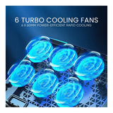 Alcatroz Vendaval S6 RGB Notebook Cooler VENDAVALS6RGB
