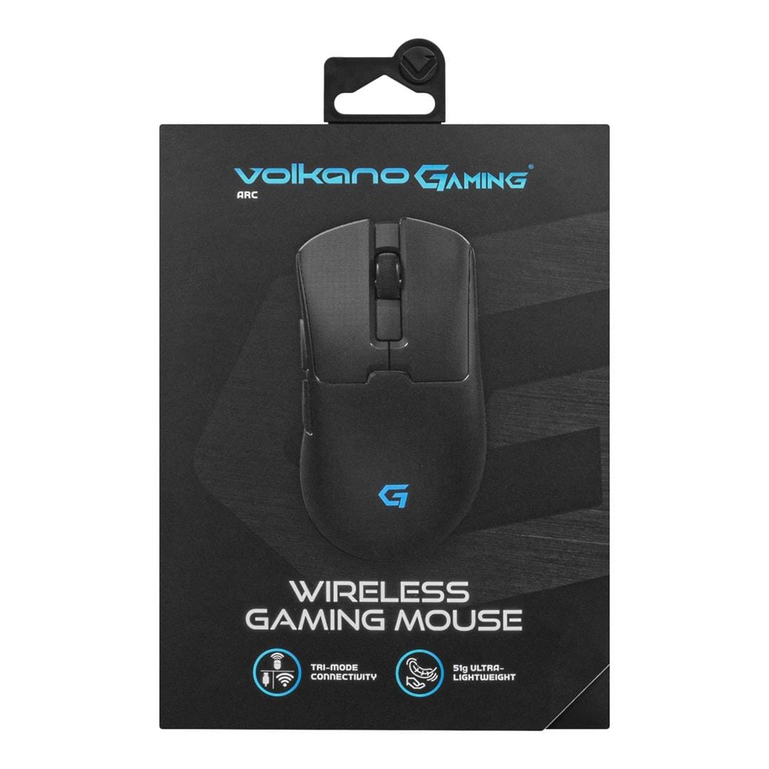 Volkano Arc Ultra-Lightweight Wireless Gaming Mouse VG-201-BK