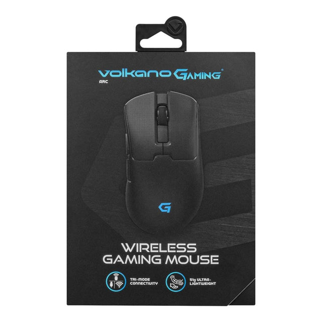 Volkano Arc Ultra-Lightweight Wireless Gaming Mouse VG-201-BK