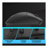 Volkano Arc SL Lightweight Wireless Gaming Mouse Black VG-202-BK