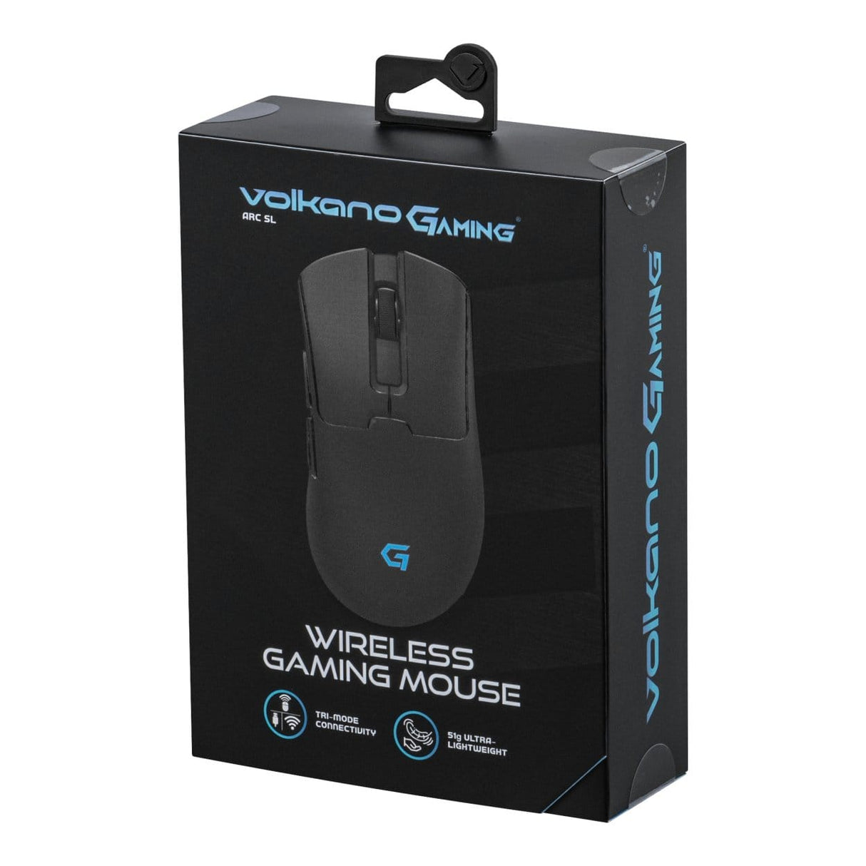 Volkano Arc SL Lightweight Wireless Gaming Mouse Black VG-202-BK