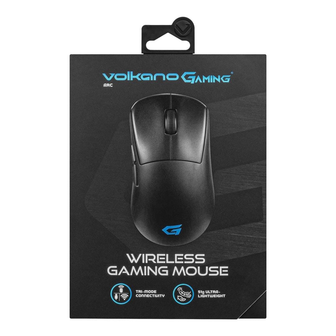 Volkano Arc SL Lightweight Wireless Gaming Mouse Black VG-202-BK