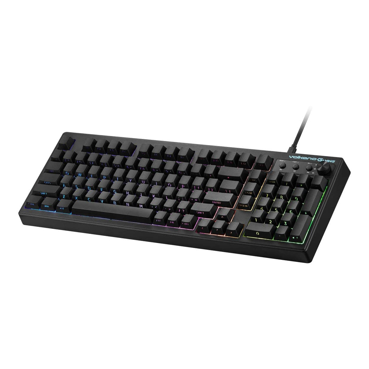 Volkano Shadow X1 RGB Wired Gaming Keyboard VG-207-BK