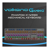 Volkano Gaming Phantom X1 RGB Wired Keyboard VG-208-BK