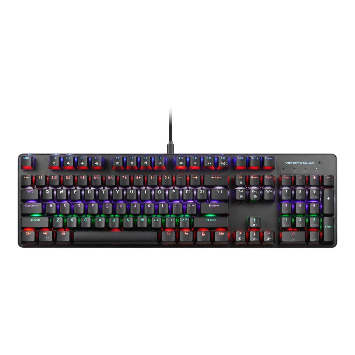 Volkano Gaming Phantom X1 RGB Wired Keyboard VG-208-BK