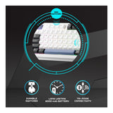 Volkano Obsidian X1 TKL Tri-mode Wireless Gaming Keyboard VG-210-BK