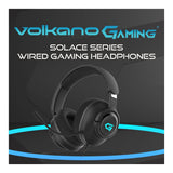 Volkano Gaming Solace Series Wired Gaming Headset VG-223-BK