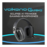 Volkano Eclipse X1 Tri-mode Ultra Lightweight Gaming Headphone - Black VG-244-BK