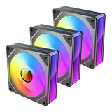 Antec Vision PWM 120mm ARGB Infinity Mirror Case Fan Black 3-pack