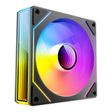 Antec Vision PWM 120mm ARGB Reverse Infinity Mirror Case Fan Black 3-pack