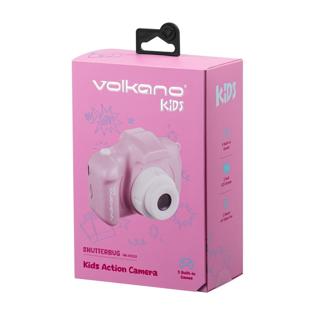 Volkano Kids Mini Shutterbug Series 3MP Action Camera Pink VK-10023-BL ...